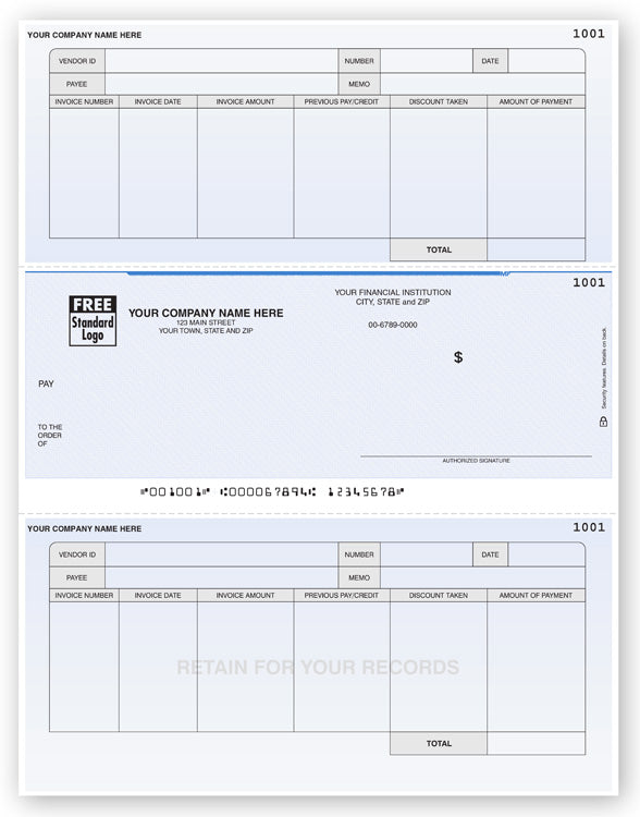 DLM276 Laser Middle Accounts Payable...