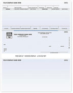DLM301 Laser Payroll Checks Compatible with Sage/Peachtree 8 1/2 x 11"