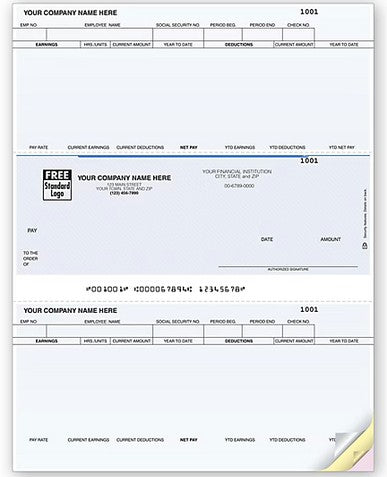 DLM304 Laser Middle Payroll Check...