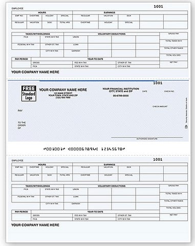 DLM306 Laser Middle Payroll Check...