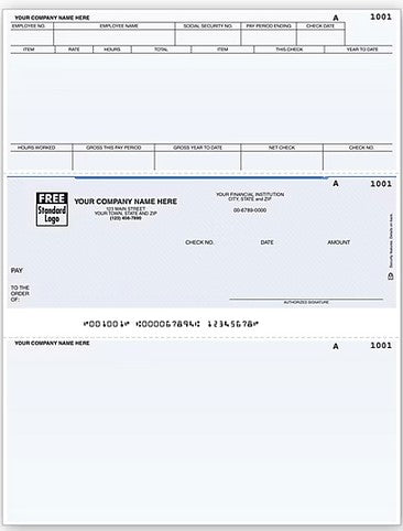 DLM317 Laser Middle Payroll Check...