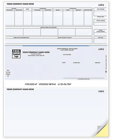 DLM332 Laser Middle Payroll Check...