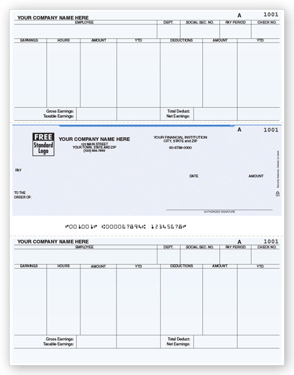 DLM343 Laser Middle Payroll Check...