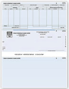 DLM344 Laser Middle Payroll Check 8 1/2 x 11"
