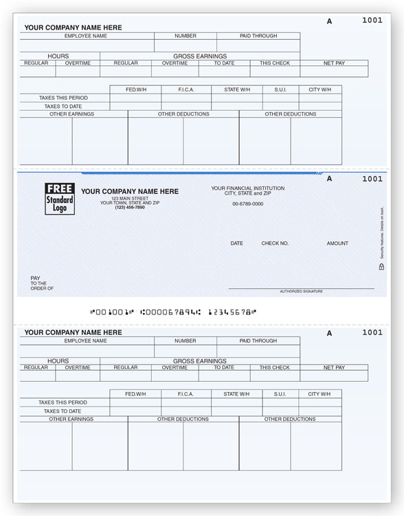 DLM346 Laser Middle Payroll Check...