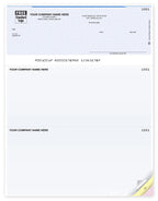 DLT111 Laser Top Checks Compatible with MYOB and More 8 1/2 x 11"