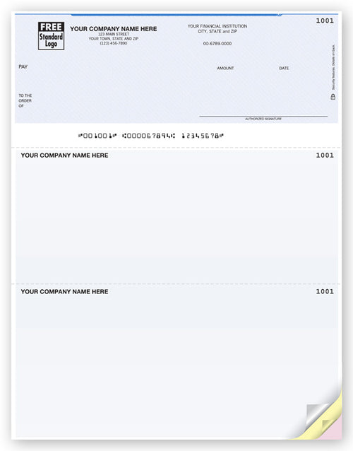 DLT112 Laser Top Multi-Purpose Check 8 1/2 x 11"
