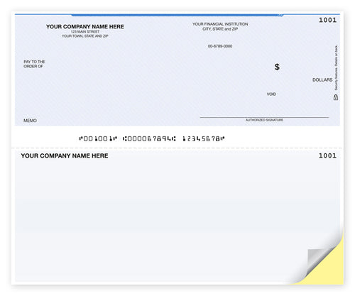 DLT132 Laser Top Multi-Purpose Check 8 1/2 x 7"