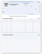 DLT202 Laser Top Accounts Payable Check 8 1/2 x 11"