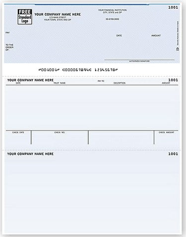 DLT228 Laser Top Trust Account...