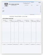 DLT312 Laser Top Payroll Check 7.5 Voucher 8 1/2 x 11"