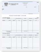 DLT328 Laser Top Payroll Check 8 1/2 x 11"