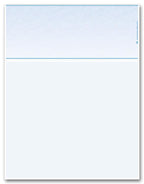 DLTV820 Laser Top Blank Checks with 7.5" Voucher 8 1/2 x 11"