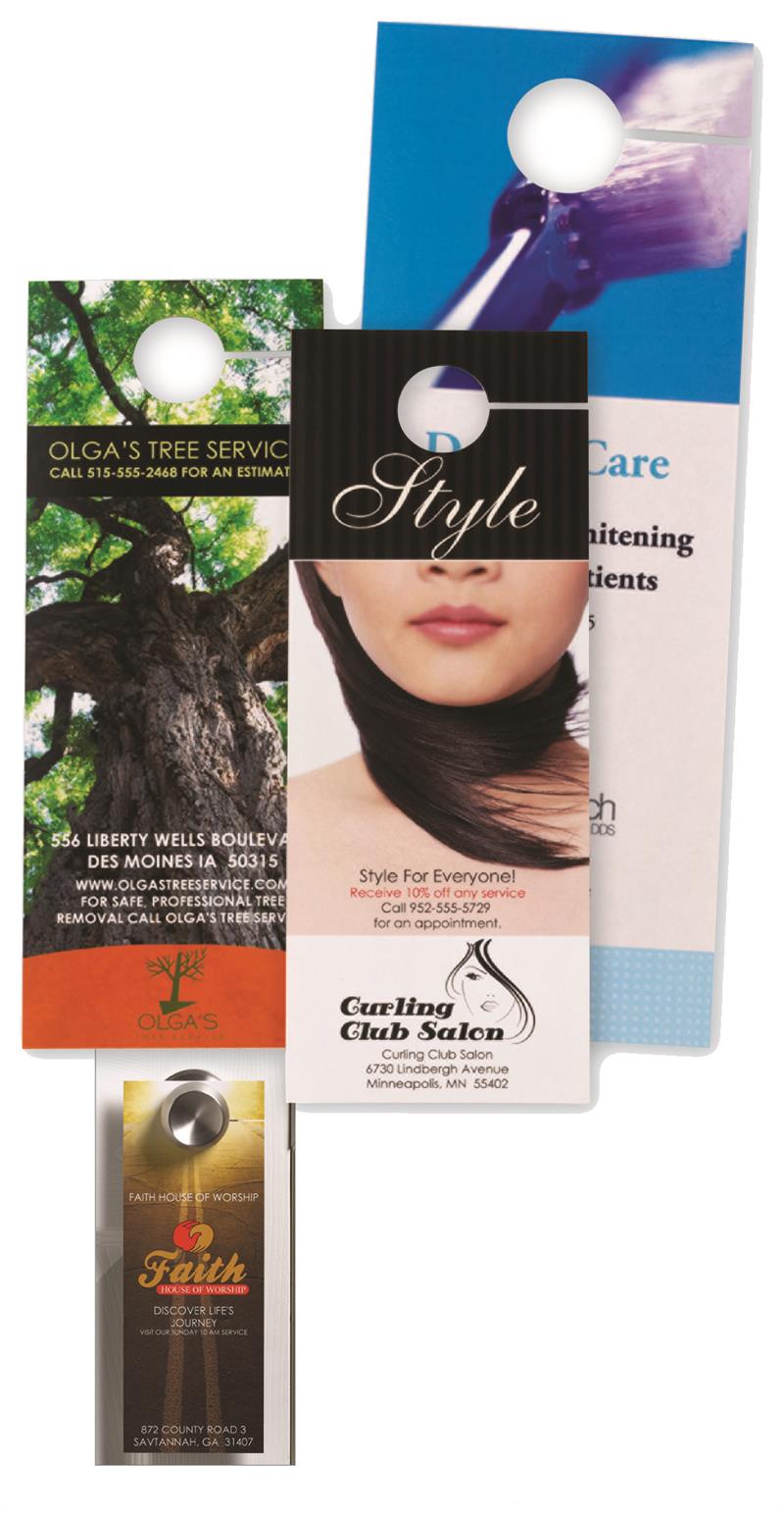 Full Color Doorknob Hangers