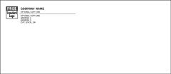 EN700-GL3 Premier Envelopes Gummed Crane Stocks 9 1/2 x 4 1/8"