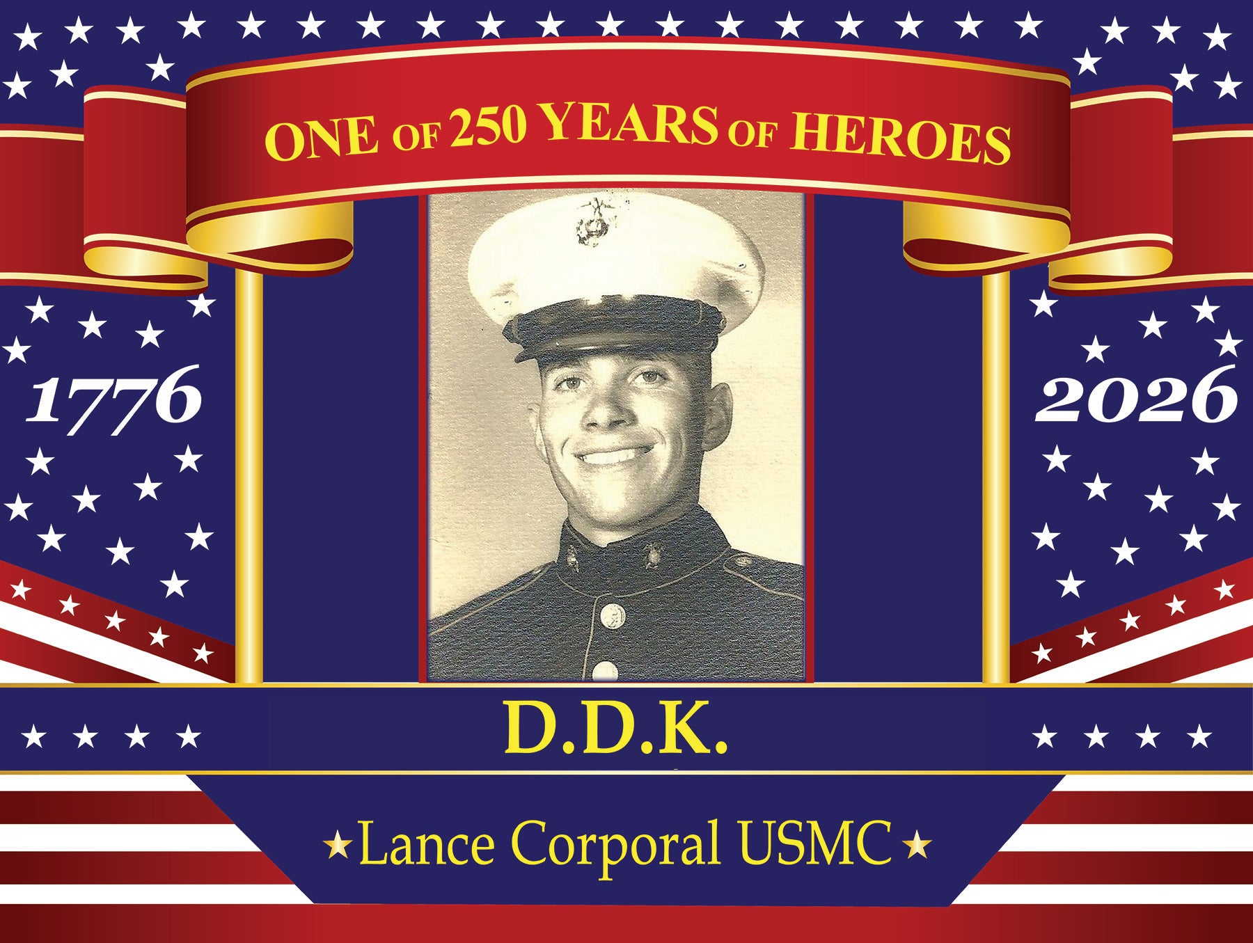 Heroes Yard Signs 18"W x...