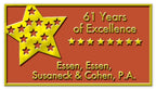 FSE43 Fossler Personalized Anniversary Seal Rolls SE-43 2 1/2 x 1 3/8"