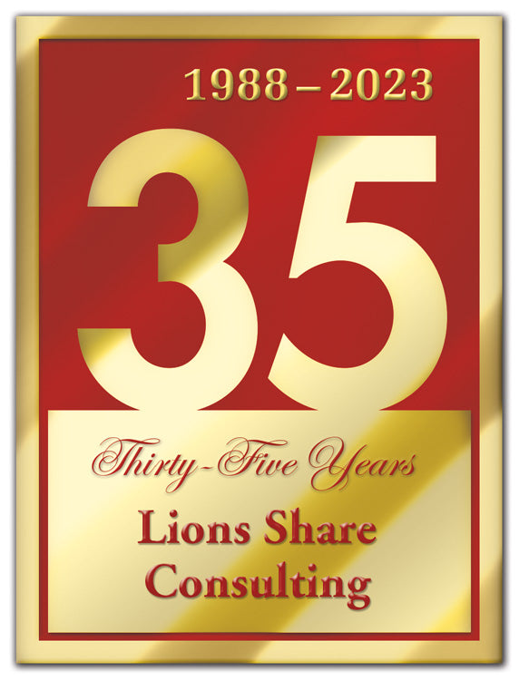 FSE58 Fossler Personalized Anniversary Seal...