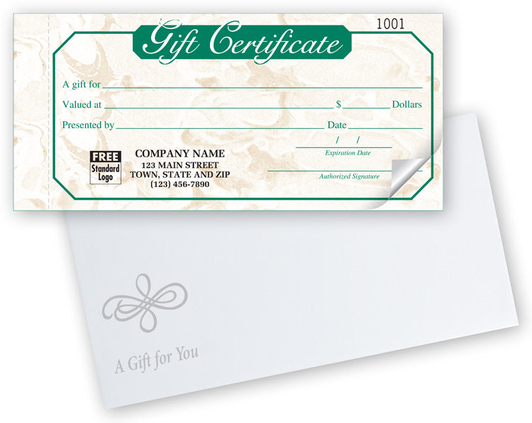 GC155 Ivory Marble Gift Certificate...