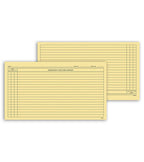 H159 Continuation Exam Records Single Sheet 4 1/2 x 8"