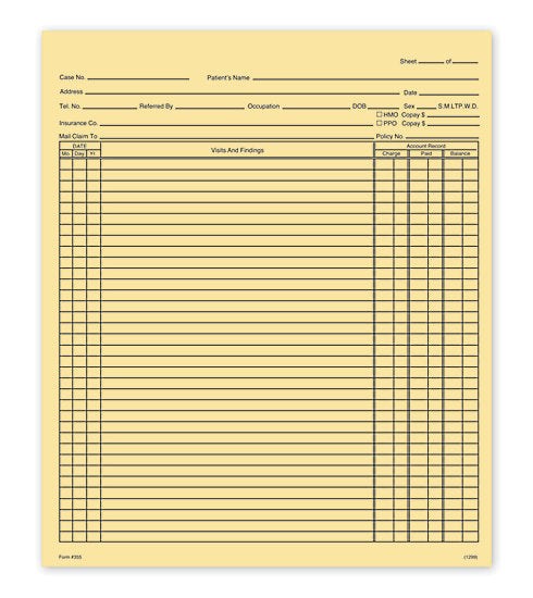 H355 General Patient Exam Records...