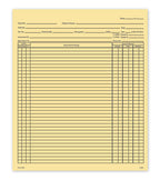 H355 General Patient Exam Records Folder Style 9 1/2 x 8"