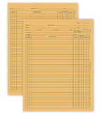 H3551 General Patient Exam Records Letter Style 8 1/4 x 10 3/4"