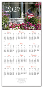 HHZ7407 - N7407 Glory Days Calendar Card 7 7/8 x 16 3/4" Flat