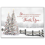 HP02104 Seasonal Spirit Holiday Cards 7 7/8 x 5 5/8"