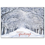 HP02107 Crystal Lane Holiday Cards 7 7/8 x 5 5/8"