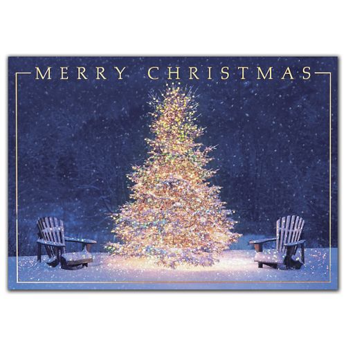 HP02117 Spectacular Glow Christmas Cards...