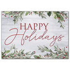 HP02118 Rustic Display Holiday Cards 7 7/8 x 5 5/8"