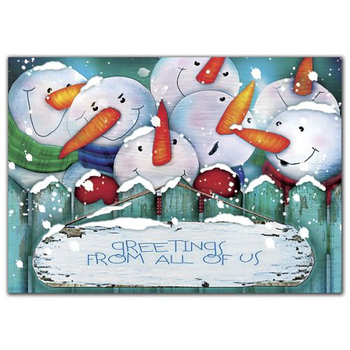 HP09323 Snowball Bash Holiday Cards...