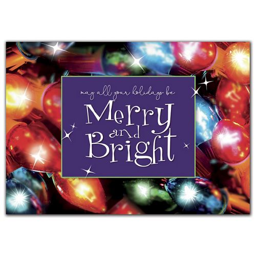 HP09327 Light Display Holiday Cards...