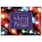HP09327 Light Display Holiday Cards 7 7/8 x 5 5/8"