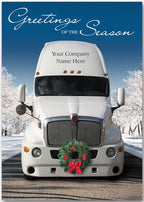HP13320 - N3320 Deck The Haul Truck Driver Holiday Cards 5 5/8 x 7 7/8"