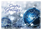 HP14312 - N4312 Nestled In Silver Holiday Card 7 7/8 x 5 5/8"