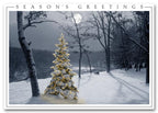 HP2311 - N2311 All is Bright Christmas Holiday Card 7 7/8 x 5 5/8"