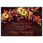HV02802 Autumn Swag Thanksgiving Cards 7 x 5"