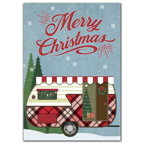 HV02803 Holiday Camper Holiday Cards...