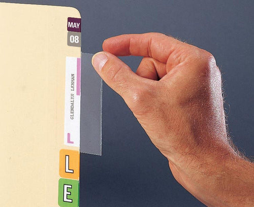 L1685 Clear Self-Adhesive Label Protector 3 1/2 x 1 11/16"