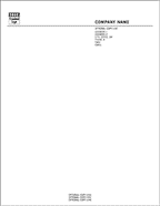 LH500-GL6 Value Letterhead 1 or 2 Ink colors Bond Stocks 8 1/2 x 11"