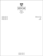 LH500-TL2 Value Letterhead 1 or 2 Ink colors Bond Stocks 8 1/2 x 11