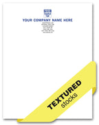 LH600-TL1 Preferred Letterhead 1 or 2 Ink Colors Textured Stocks 8 1/2 x 11"