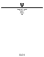 LH600-GL1 Preferred Letterhead 1 or 2 Ink Colors Textured Stocks 8 1/2 x 11"