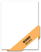 LHS500 Value Letterhead blank sheets bond stocks 8 1/2 x 11"