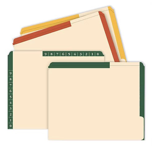 M1306 Color Tab Folder 12...
