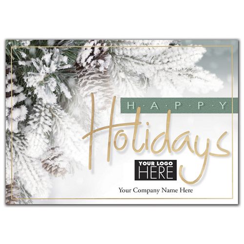 MT01012 Evergreen & Gold Holiday...