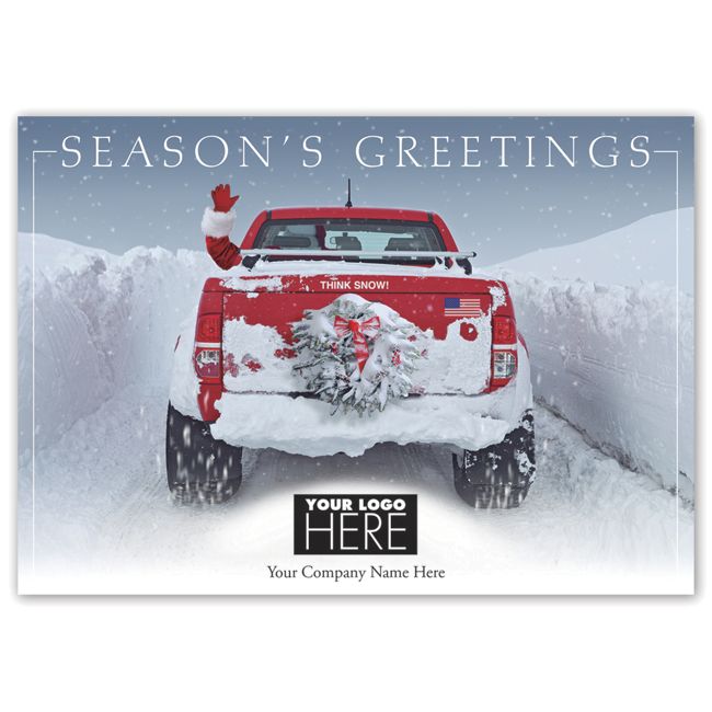 MT16004 Snow Driven Holiday Logo...