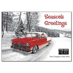 MT16005 Classically Cool Holiday Logo Cards 7 7/8 x 5 5/8"